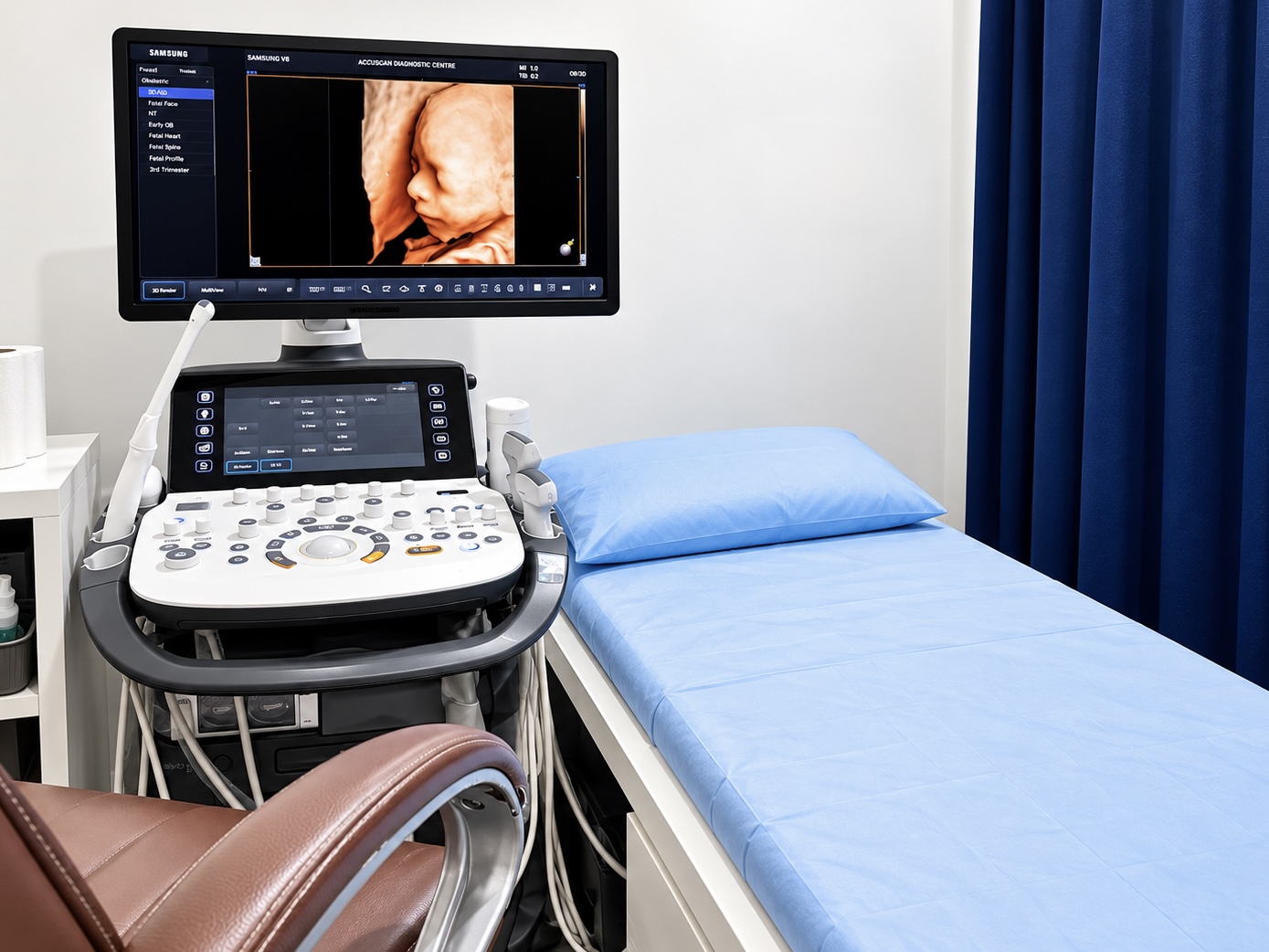 Accuscan ultrasound examination room
