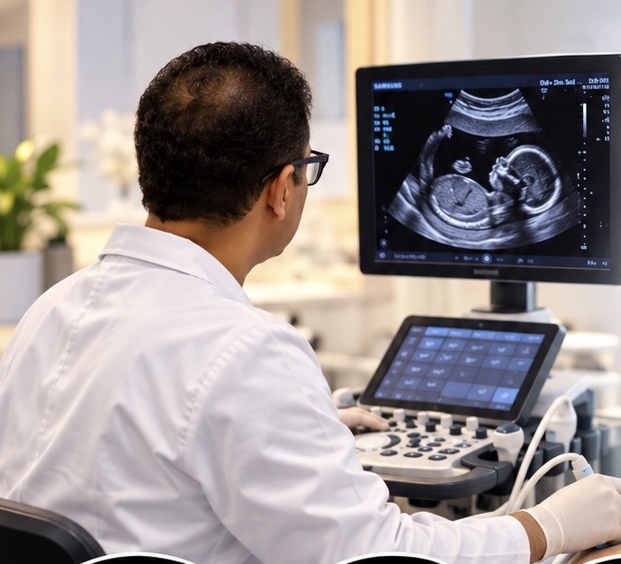 Ultrasound examination in a clinical setting